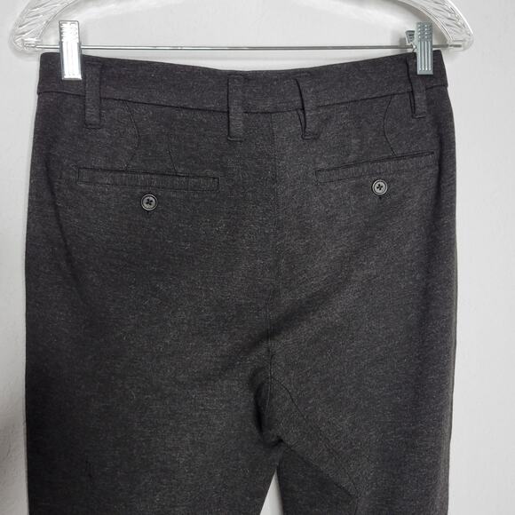 Kit & Ace Gray High Rise Straight Leg Ankle Trouser Pants Women's 4 - Picture 7 of 11